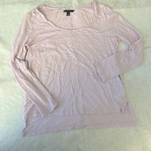 Banana Republic lilac long sleeve